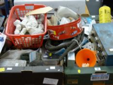 Two boxes of mixed mainly garage items etc