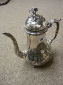 Electroplated coffee pot