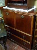 Two door and two drawer lounge cupboard