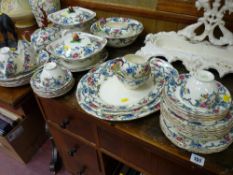 A 50+ Royal Cauldon part tea & dinner service