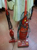 A Hoover 2100 watt vacuum cleaner & a sweeper E/T