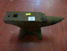 A small anvil