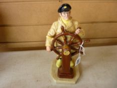 A Royal Doulton pottery figurine 'The Helmsman' HN2499