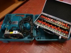 A Makita router & accessories