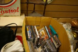 A quantity of computer games, DVDs etc