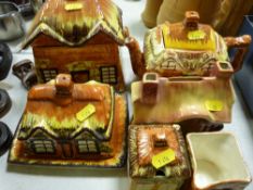 A quantity of cottage teaware