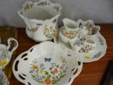 A quantity of Aynsley 'Cottage Garden' china