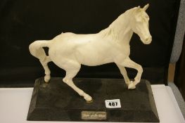 Beswick 'Spirit of the Wind' on a plinth