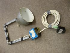 A vintage anglepoise lamp