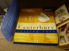 A boxed canterbury ceiling rose by Artex