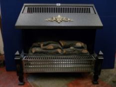 A log effect electric fire E/T