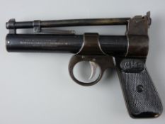 AIR PISTOL .177 Webley Junior, second series, 1950's/60's production, near new, medium pressure,