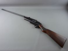 AIR RIFLE .22 Webley Mk2 Service, third series, no. S10191, very good, good pressure, 107 cms long