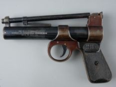 AIR PISTOL .177 Webley Junior, second series, 1950's production, plum frame, very good, good