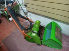 Retro vintage electric Qualcast lawnmower E/T
