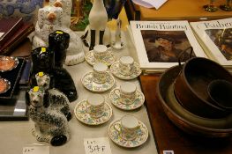 Quantity of Crown Staffs coffeeware and miscellaneous ornamental ceramics