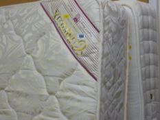 Two modern mattresses, one 4ft 6ins the other 5ft