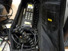 Circa 1980's Motorola 4800X mobile phone and other old mobile phones