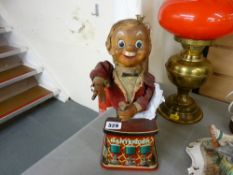 Vintage battery operated toy of 'The Bartender'