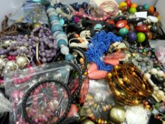 Box of costume jewellery
