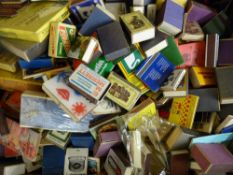 One owner collection of matchboxes