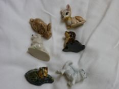 Small collection of Wade Whimsies