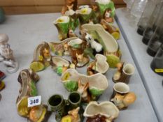 Good parcel of Hornsea fauna ware etc