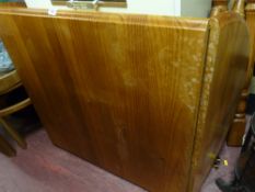 Pine breakfast table and four chairs