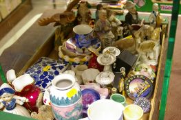 Box of mainly ornamental china