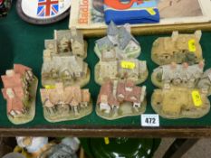 Collection of David Winter cottages