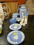 Quantity of Wedgwood and other Jasperware etc
