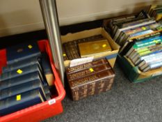 A large quantity of mixed books including Charles Dickens, a Folio Society Doomsday book set &