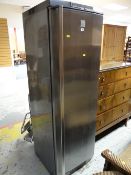 AEG Electrolux silver upright freezer