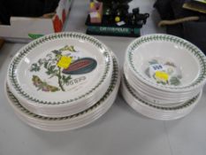 A parcel of Portmeirion tableware