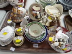 A parcel of mixed china
