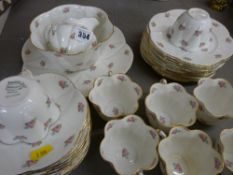 Parcel of Shelley and other pink rose teaware