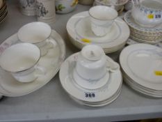 Parcel of Royal Doulton 'Allegro' porcelain