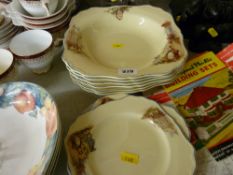 Quantity of L & G Meakin 'Sweet Nell Sunshine' porcelain