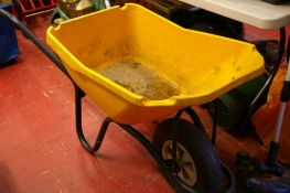 Large garden wheelbarrow
