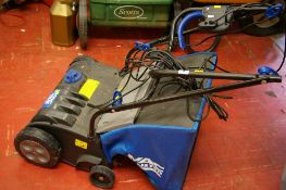 MacAllister MOS1400 electric lawn scarifier E/T