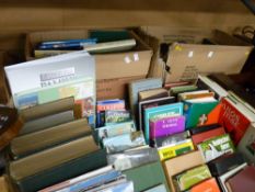 Large quantity of vintage books in several boxes