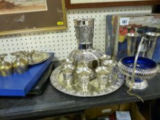 Parcel of mixed electroplate etc