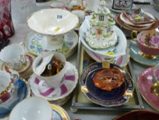 Coalport cottage, Aynsley cabinet cups and similar items