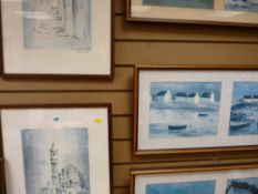 Parcel of mainly coastal scene prints