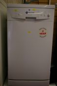 White Knight undercounter dishwasher E/T