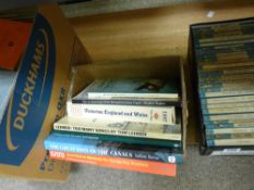 Quantity of science related books, other reference books and a series of vintage Penguin classics