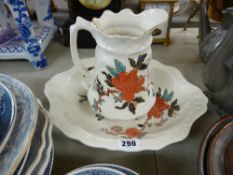 Wash bowl and jug set by James Kent