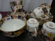 Small parcel of Doric Longton teaware