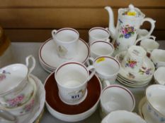 Quantity of Susie Cooper coffeeware, Royal Albert teaware and similar items