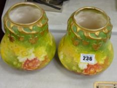 Pair of Royal Bonn of Germany vases